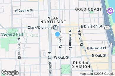 Map image of the property - 1122 N Clark St