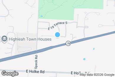 Map image of the property - 18521 E 20th St Ct S