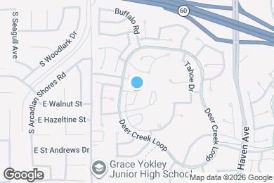 Map image of the property - 3119 E Genoa Ct