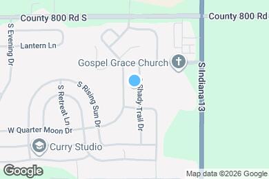 Map image of the property - 8259 S Shady Trail Dr