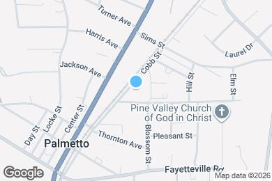 Map image of the property - Room in House on Cobb St