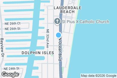 Map image of the property - 2317 N Ocean Blvd