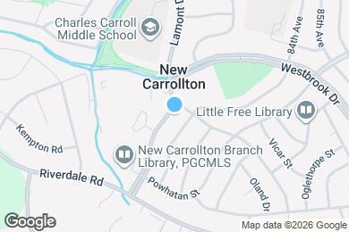 Map image of the property - 5825 Lamont Dr