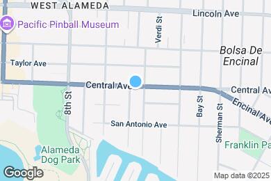 Map image of the property - 1006 Central Ave