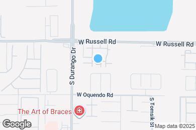 Map image of the property - 8555 W Russell Rd