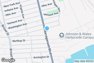Map image of the property - 1012 Narragansett Blvd