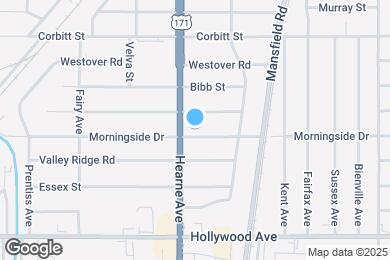 Map image of the property - 2650 Morningside Dr