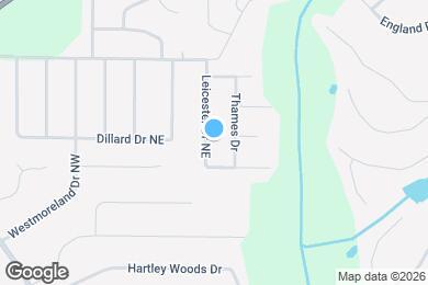 Map image of the property - 4026 Leicester Dr NE