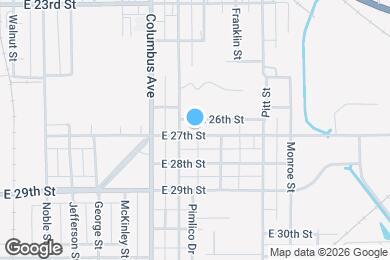 Map image of the property - 1118 E 27th St