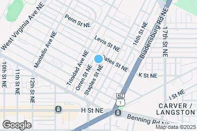 Map image of the property - 1310 Staples St NE
