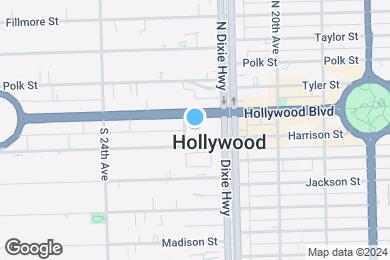 Map image of the property - Hollywood East