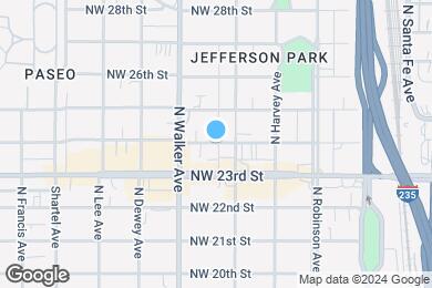 Map image of the property - 414 NW 24th St