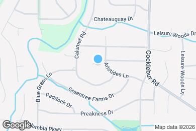 Map image of the property - 3687 Citation Dr