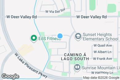 Map image of the property - 9842 W Salter Dr