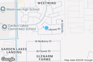 Map image of the property - 10467 W Sunflower Pl