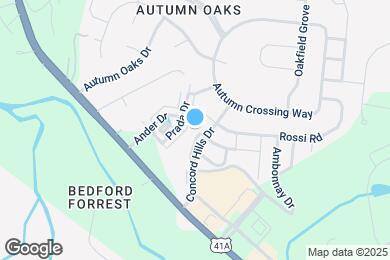 Map image of the property - 8308 Oak Knoll Dr
