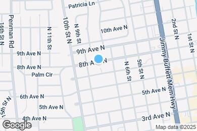 Map image of the property - 802 8th Ave N