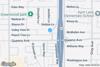 Map image of the property - 1361 Peach Tree Ln