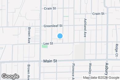 Map image of the property - 1008 Dewey Ave