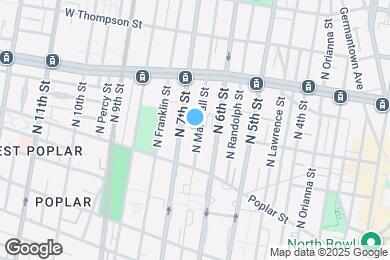 Map image of the property - 952 N Marshall St