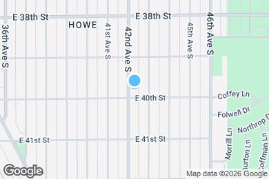 Map image of the property - 3951 42nd Ave S