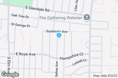 Map image of the property - 1122 Selma Ave