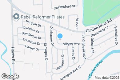 Map image of the property - 15929 Villaire Ave