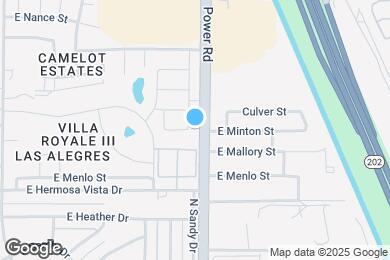 Map image of the property - 2509 N Silverado