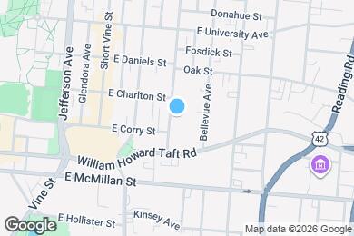 Map image of the property - 2612 Eden Ave