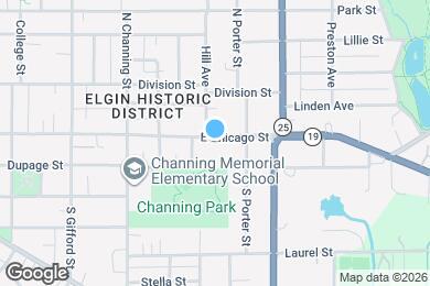 Map image of the property - 517 E Chicago St