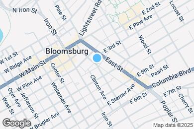 Map image of the property - 347 Catherine St