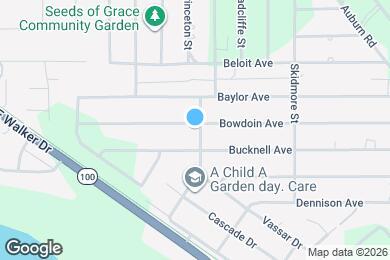 Map image of the property - 6385 Bowdoin Ave