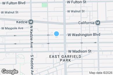 Map image of the property - 3031 W Washington Blvd