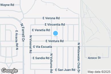 Map image of the property - 2241 N San Gorgonio Rd