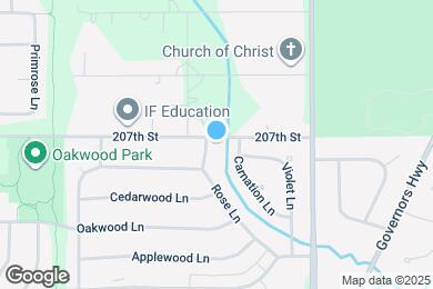 Map image of the property - 707 Rose Ln