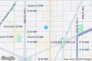 Map image of the property - 1413 Q St NW