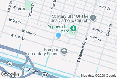 Map image of the property - 1318 W 10th St