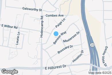 Map image of the property - 669 Benson Way