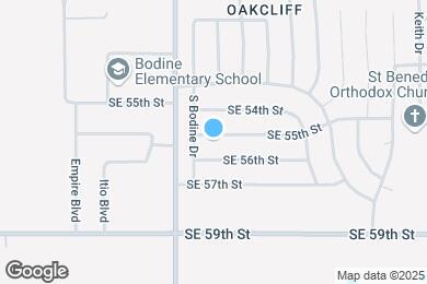 Map image of the property - 3012 SE 55th St