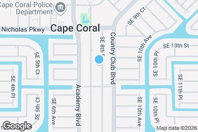 Map image of the property - 1326 SE 8th Pl