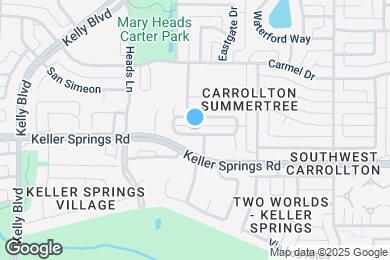 Map image of the property - 2509 Brooke Trail