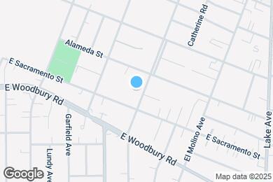 Map image of the property - 2163 Santa Rosa Ave