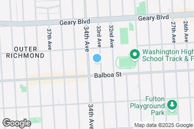 Map image of the property - 659 33rd Ave