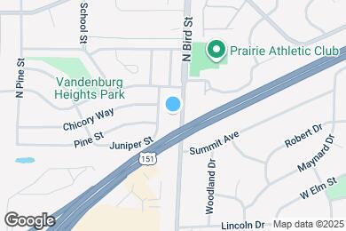 Map image of the property - 908 N Bird St