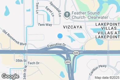 Map image of the property - Furnished Studio-St. Petersburg - Clearwater - Executive Dr.