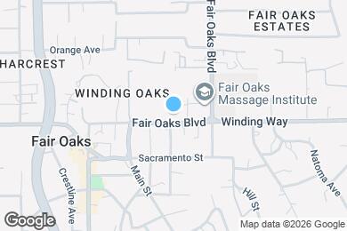 Map image of the property - 10605 Fair Oaks Blvd