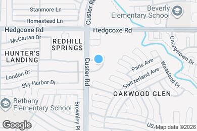 Map image of the property - 2121 London Dr