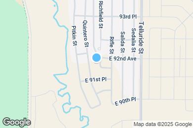 Map image of the property - 9173 Richfield St