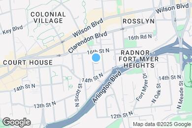 Map image of the property - Arlington Courthouse Apartments