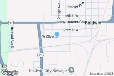 Map image of the property - 618 W Oliver St